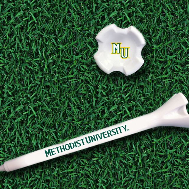Methodist University Golf Tees - 8 Pack