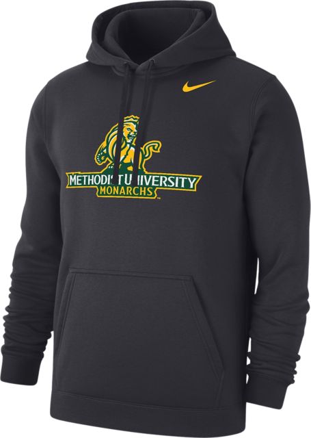 Methodist University Hooded Pullover Fleece Sweatshirt