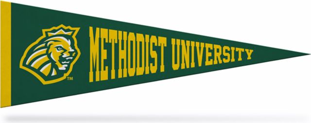 Methodist University 5" x 15" Pennant