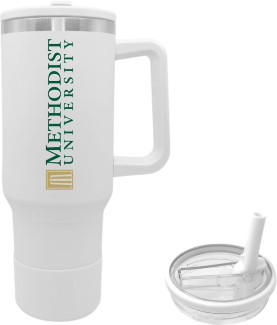 Methodist University 40 oz. Tumbler with Straw