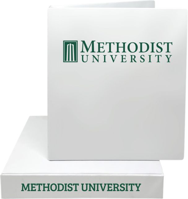 Methodist University 1.5'' Vinyl Binder