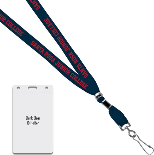 Santa Rosa Junior College Card Dispenser Lanyard