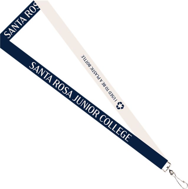 Santa Rosa Junior College Recycled Lanyard