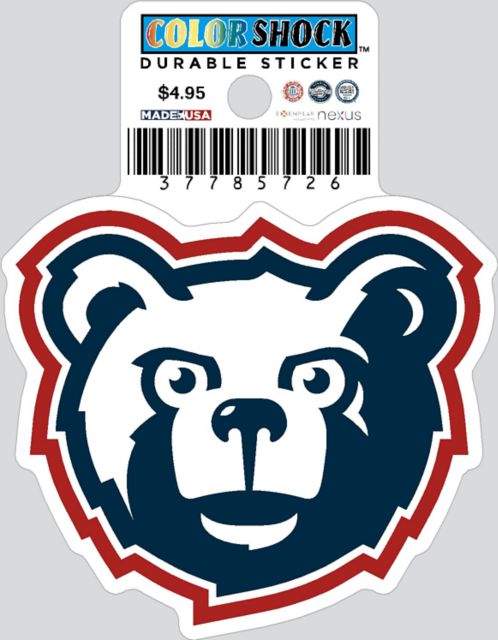 Santa Rosa Junior College Bear Cubs Durable Sticker