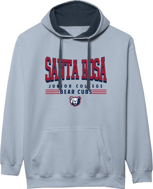 Santa Rosa Junior College Bear Cubs Colorblock Hooded Sweatshirt