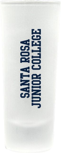 Santa Rosa Junior College Frosted Collector's Glass