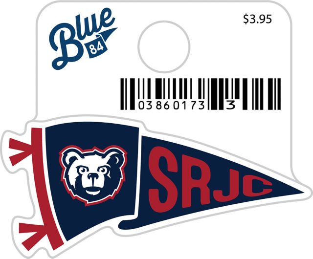 Santa Rosa Junior College Bear Cubs Mini Sticker