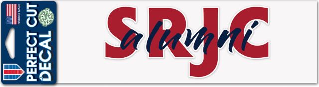 Santa Rosa Junior College Alumni 3'' x 10'' Perfect Cut Decal