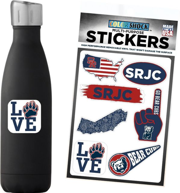 Santa Rosa Junior College 7.5'' x 7.5'' Sticker Sheet