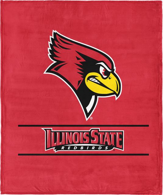Illinois State University 46 x 60 Silk Touch Throw