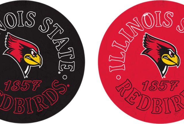 Illinois State University Redbirds Car Coaster - 2 Pack