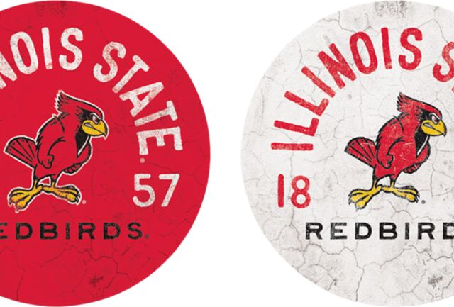 Illinois State University Redbirds Car Coaster - 2 Pack