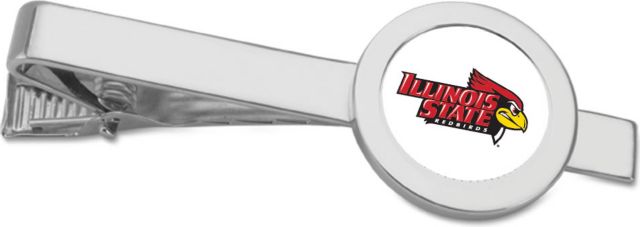 CSI Silver Tie Bar With Colored Medallian - ONLINE ONLY