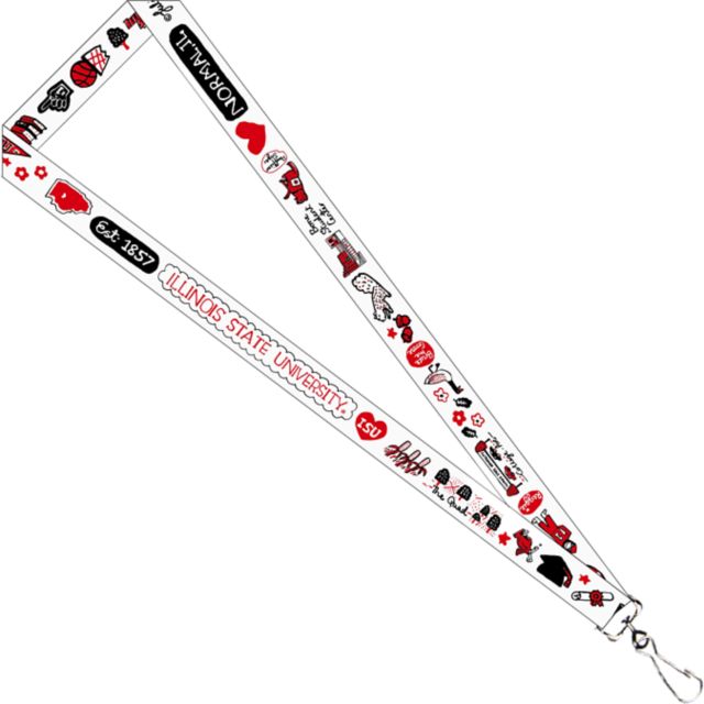 Illinois State University 3/4'' Lanyard