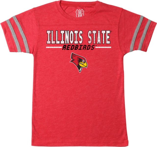 Illinois State University Redbirds Boys Backfield Short Sleeve T-Shirt