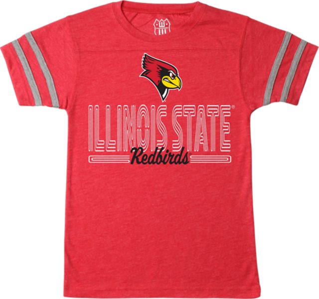 Illinois State University Redbirds Boys Backfield Short Sleeve T-Shirt