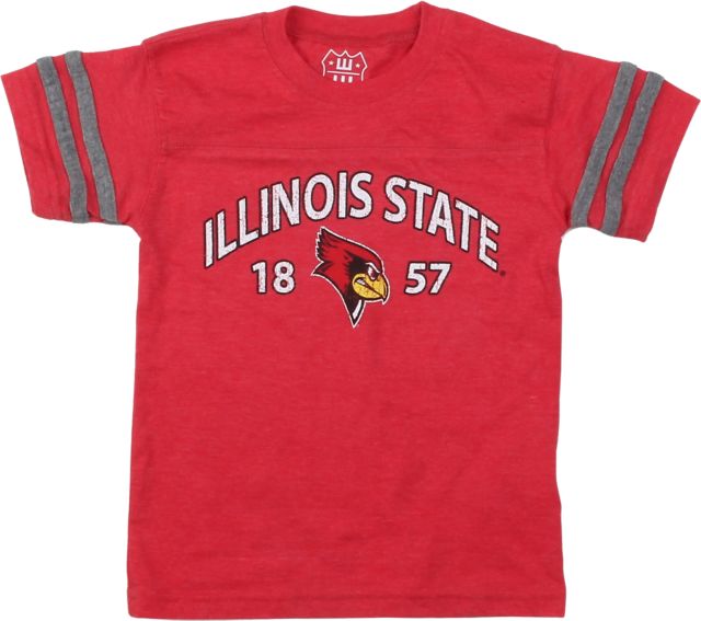 Illinois State University Redbirds Toddler Backfield Short Sleeve T-Shirt