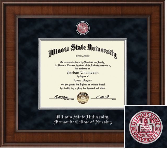 Church Hill Classics Presidential Diploma Frame. Mennonite College of Nursing - ONLINE ONLY