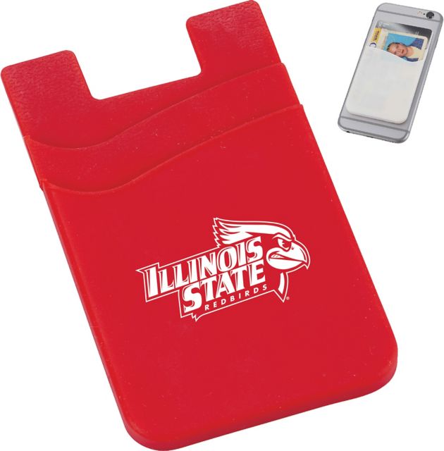 Illinois State University Silicone Card Wallet