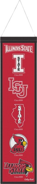 Illinois State University 8 x 32 Wool Banner