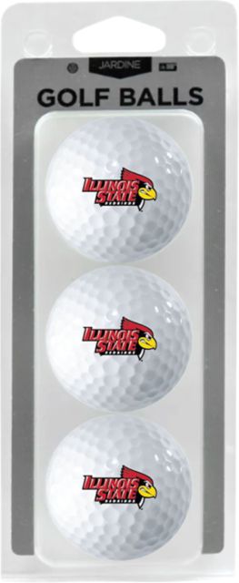 Illinois State University 3 Pack Golf Balls