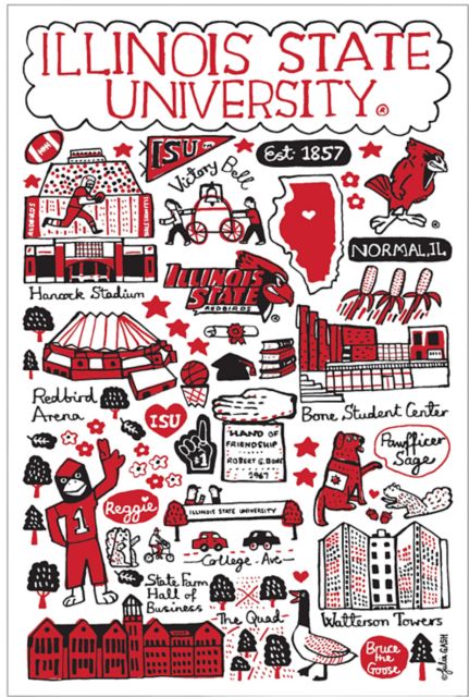 Illinois State University 12x18 Poster