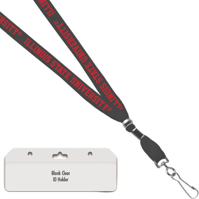 Illinois State University Card Dispenser Lanyard