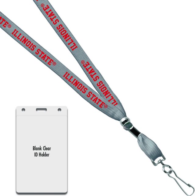 Illinois State University Card Dispenser Lanyard