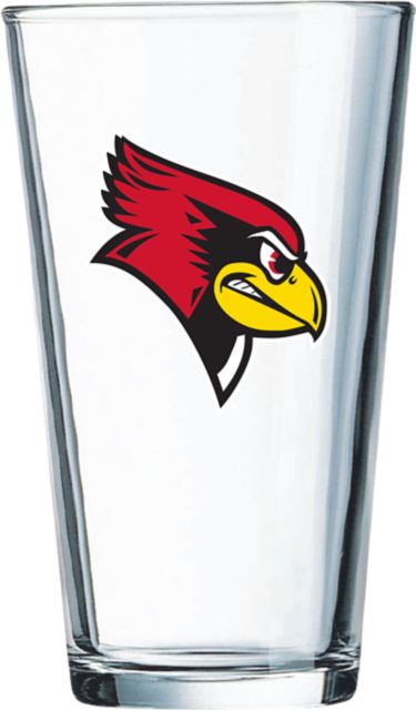 Illinois State University Redbirds 16 oz. Drinking Glass