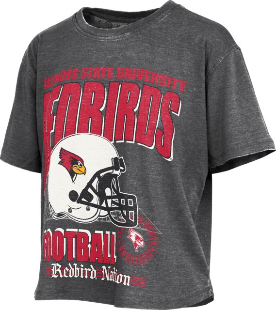 Illinois State University Women's  Cropped Short Sleeve T-Shirt