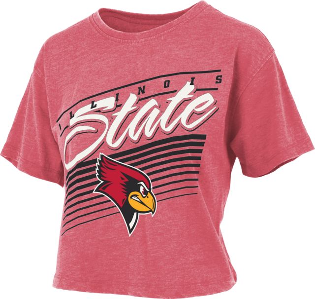 Illinois State University Redbirds Women's Cropped Short Sleeve T-Shirt