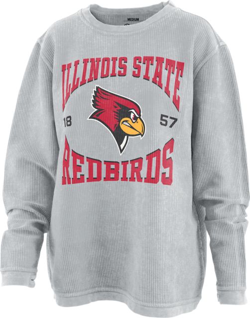 Illinois State University Women's Corded Crewneck Sweatshirt