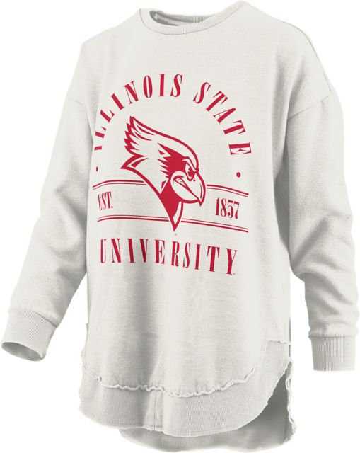 Illinois State University Women's Oversized Crewneck Sweatshirt