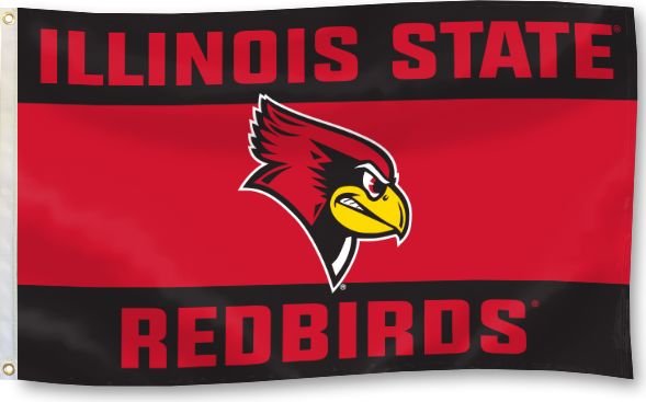 Illinois State University Redbirds 3' x 5' Durawave Flag
