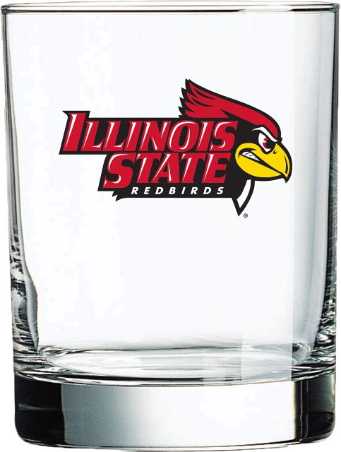 Illinois State University Double Old Fashioned 14 oz. Glass