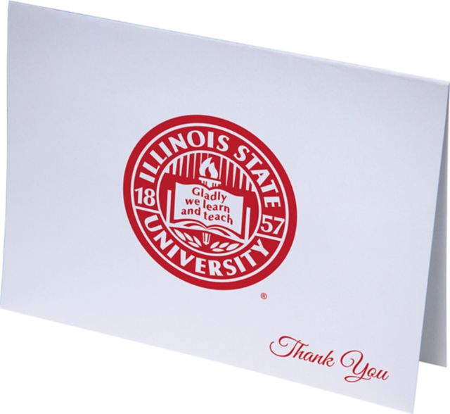Illinois State University Thank You Notecard - 10 Pack