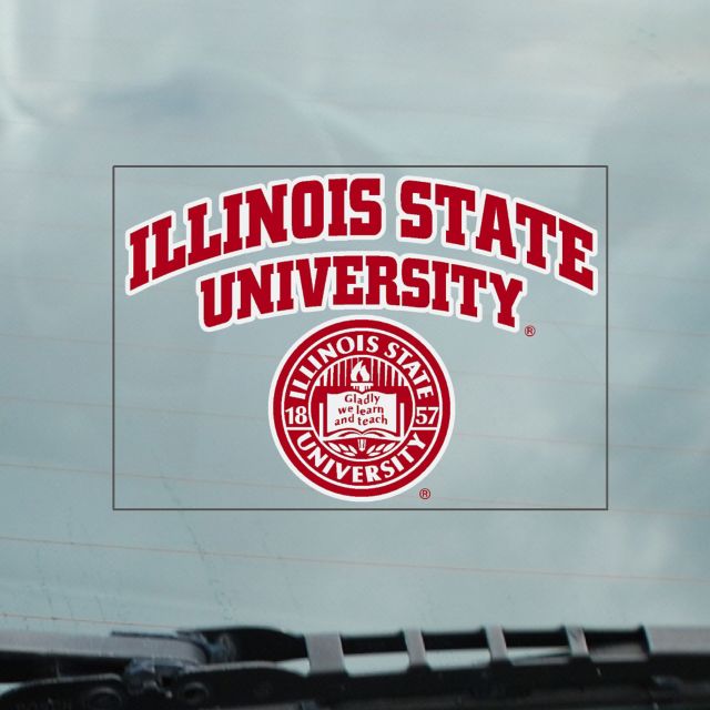 Illinois State University Nursing Cling Decal