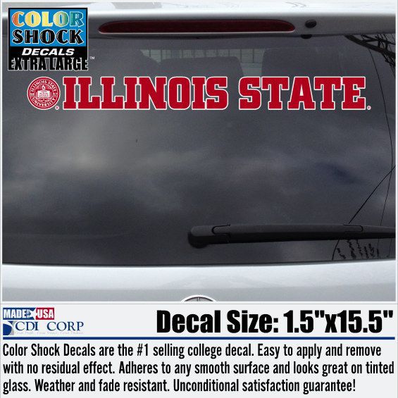 Illinois State University Strip Decal