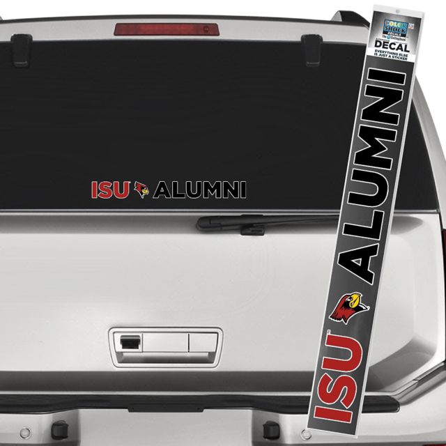 Illinois State University Redbirds Alumni Strip Decal
