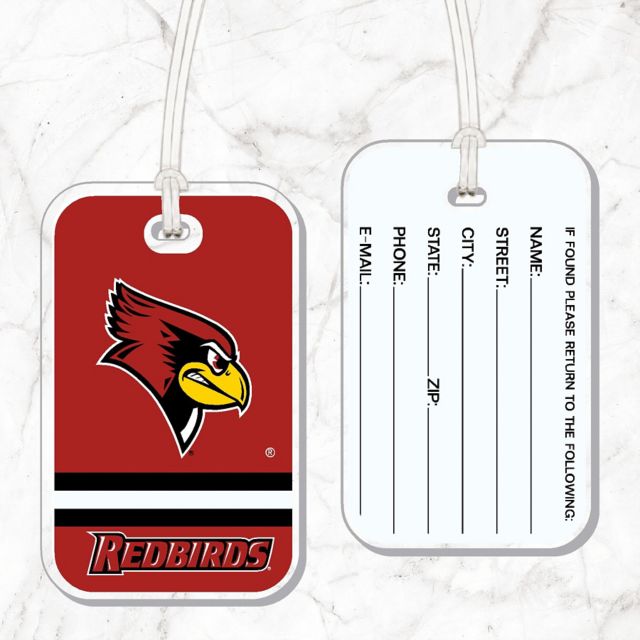 Illinois State University Redbirds Acrylic Bag Tag