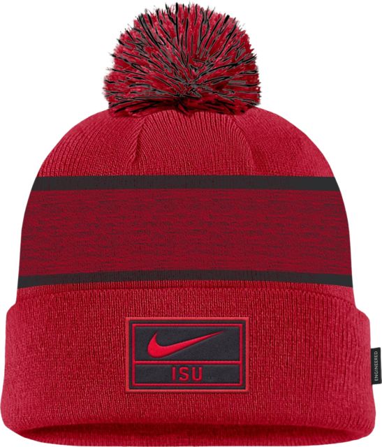 Illinois State University Nike Peak Pom Beanie