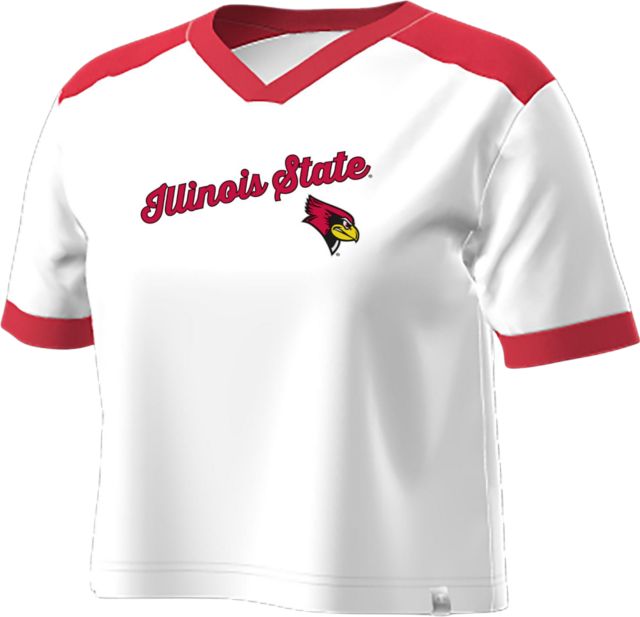 Illinois State University Redbirds Women's Open Back Short Sleeve T-Shirt