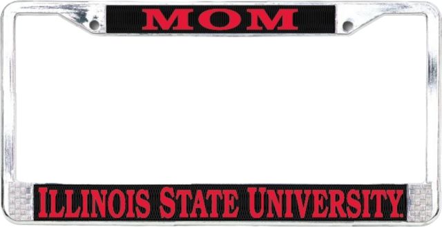 Illinois State University Mom License Plate Frame