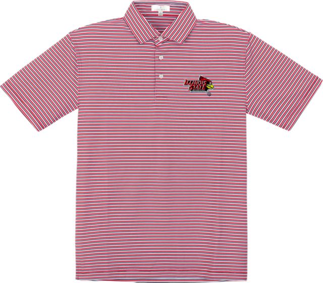 Illinois State University Performance Stripe Polo