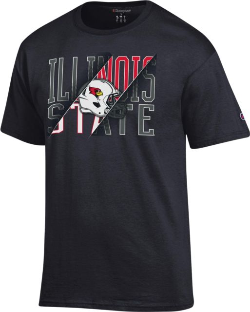 Illinois State University Helmet Short Sleeve T-Shirt