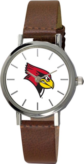 Illinois State University 28 mm Ladies Leather Watch
