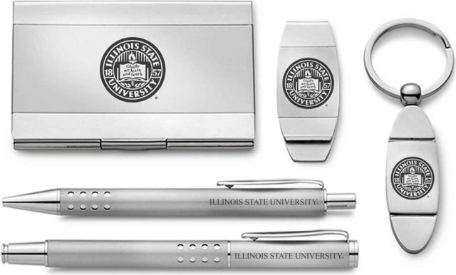 Illinois State University 5-Piece Deskset