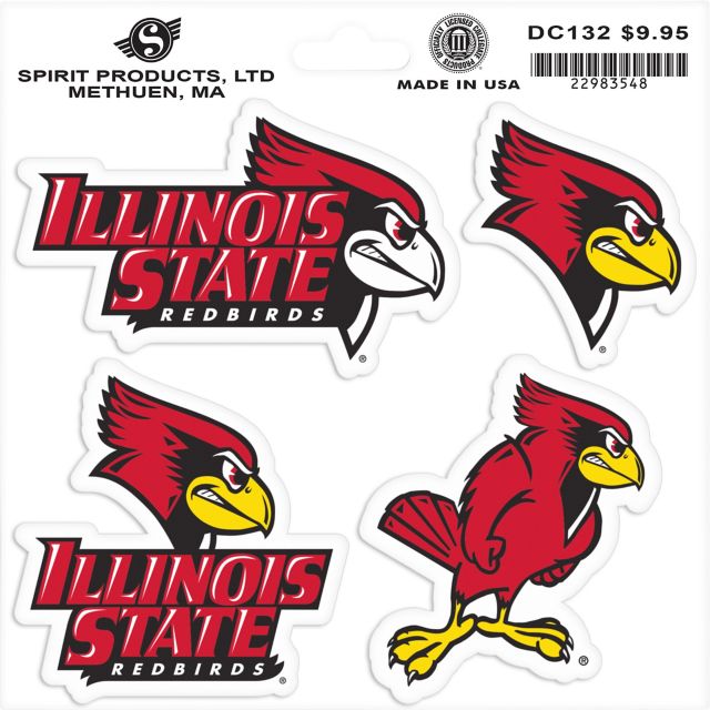 Illinois State University Sticker Sheet
