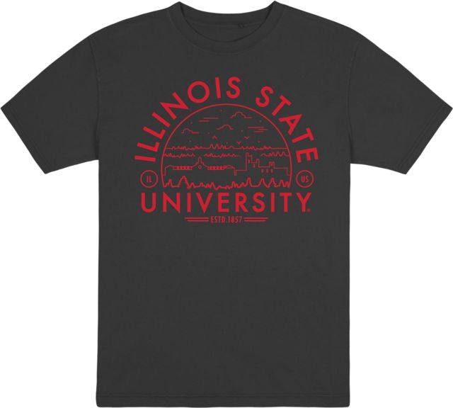 Illinois State University Garment Dye Short Sleeve T-Shirt - ONLINE ONLY