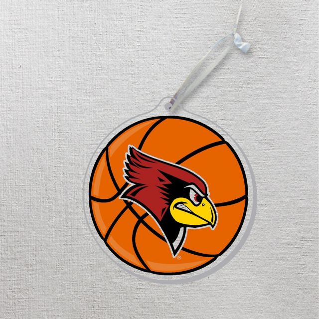 Illinois State University Basketball 3in. X 4 in. Ornament
